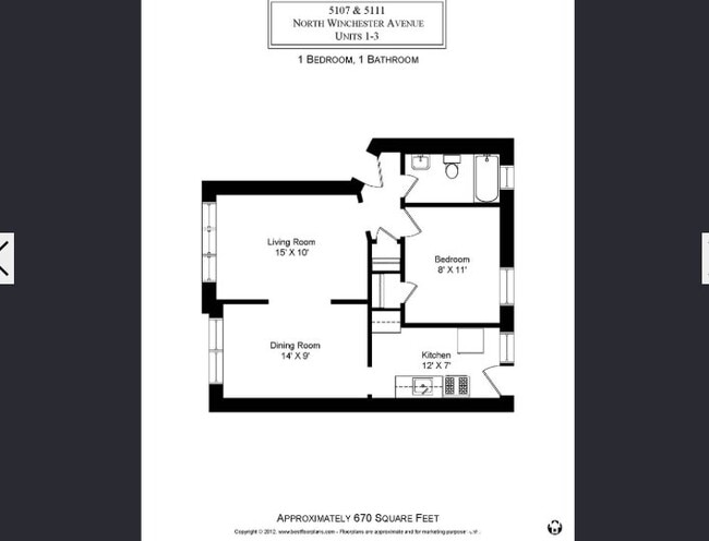 Photo - 5107 N Winchester Ave Unidad 3