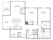 Floor plan Orcas