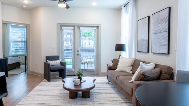 The Opal: 1BR, 1BA- Living Room