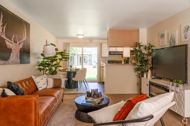 2BR, 2BA, - 1023SF - Livingroom