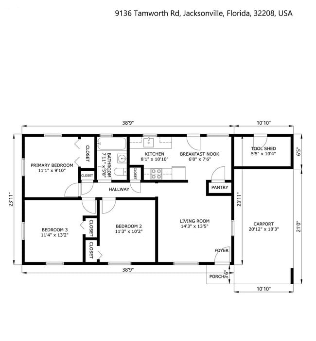 Photo - Beautiful Renovated Single Family | 3 BR/1BA | 1-Car Covered Parking | Gated backyard