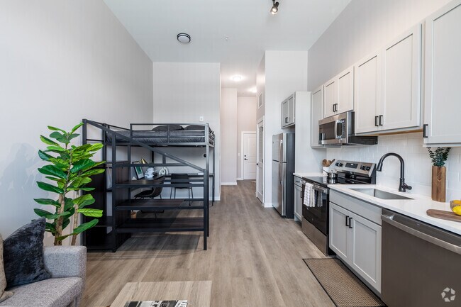 Studio, 1BA - 429SF - Living Room