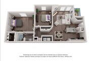 B3, B3A - 958 sqft