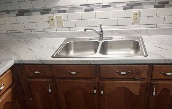 These are the new countertops in the unit. - 511 Banks Rd Unit B