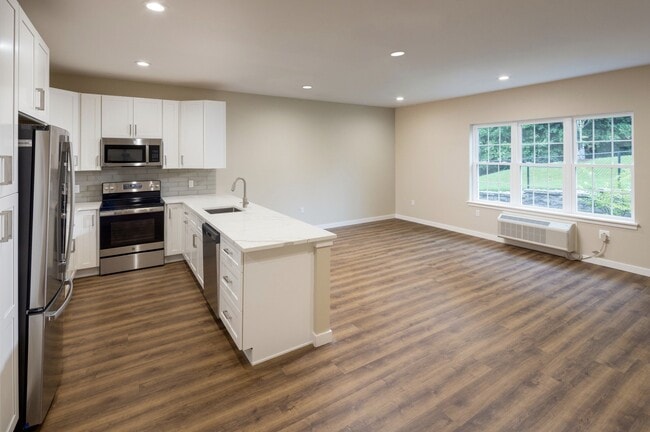Townhouse White Stone Counters Featured in Apt# 102, #104, & #106