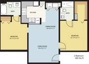 2BR/2BA