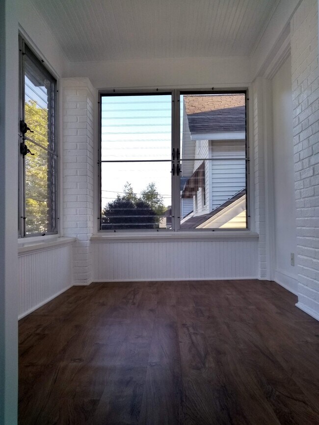 Enclosed outside porch - 3002 French St Unit #2 Second Floor