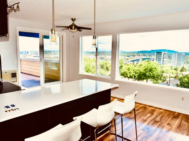 View from Kitchen - 3515 SW Barbur Blvd Unit O-2