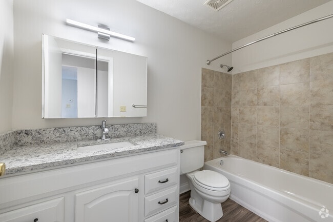 1BR, 1BA - 660SF - Bathroom