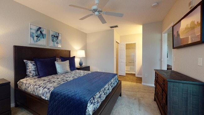 2 Bedroom Model Primary Bedroom