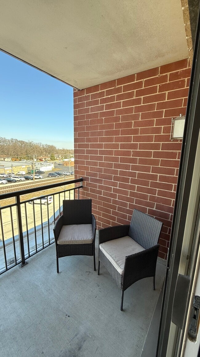 Balcony facing North - 225 Main St Unit 408