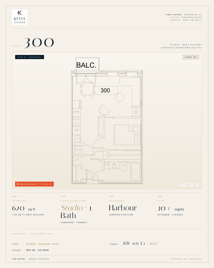 1 Bedroom Suite · 620 sq ft - 1 Bedroom Suite · 620 sq ft Unit 300