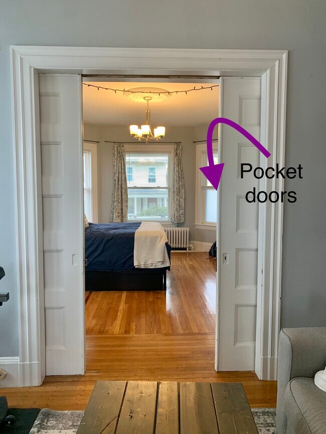 Pocket Doors w/ BR - 23 Congreve St Unit Apt #1