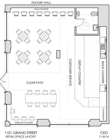 Suggested plan - 1101 Grand Street