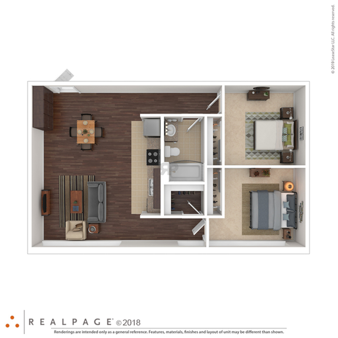 Phillips Luxury Apartments 2B1Ba 816 - 2BR1BAb