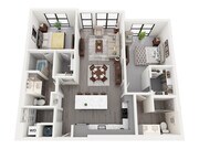 B4 floor plan The Aston at Town Center