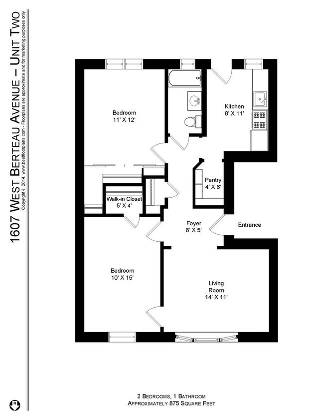 Photo - 1607 W Berteau Ave Unit 2