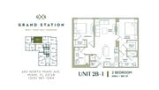 2 Bed 2 Bath (2B-1)
