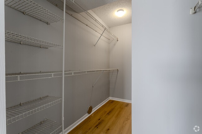 2 BR, 2 BA - 1,000 SF - Bedroom closet