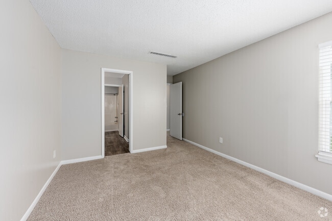 3BR, 2BA - 1,205SF - Primary Bedroom