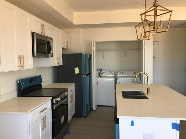 Kitchen with Quartz Countertops - The Grove at Bradford Hills