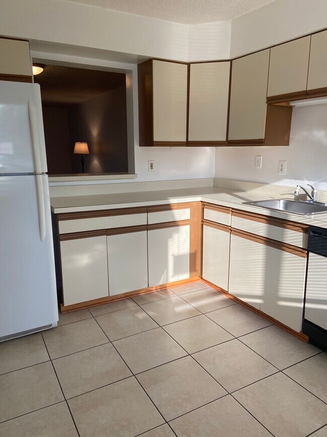 This kitchen is shared.