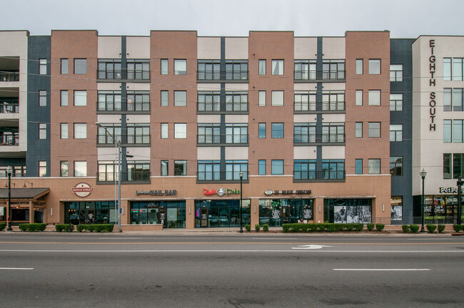 Dining, retail and pet shop all located on 1st floor of building complex. - 2407 8th Ave S Condo Unit 510