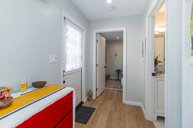 9114 W. 24th Double door entry to furnished Guest House - 9116 W 24th St