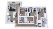 3 Bed, 3 Bath Classic