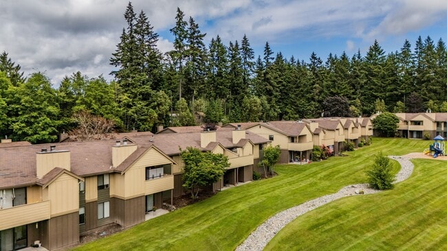 Extensively Landscaped Lawns and Courtyards