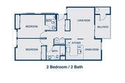 2BR/2BA