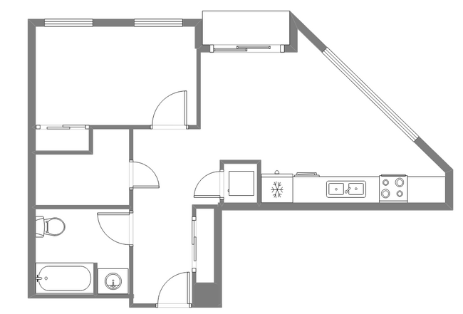 Photo - One Plus Den, One Incredible View Unit 601