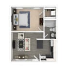 Oak Row North Dallas - A5 Floor Plan
