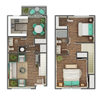 Cobalt 2x1.5 Floorplan