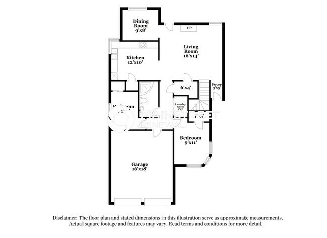 Photo - 3 Bedroom Pet-Friendly Home in FORT WORTH, TX with Main Street Renewal