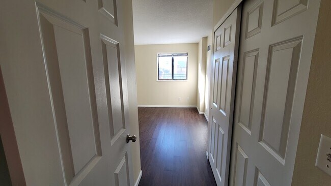 Bedroom view From Hallway - 78 10th St E Unit 406