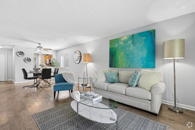 Lido - 2BR, 2BA - 1,269SF - Living Room