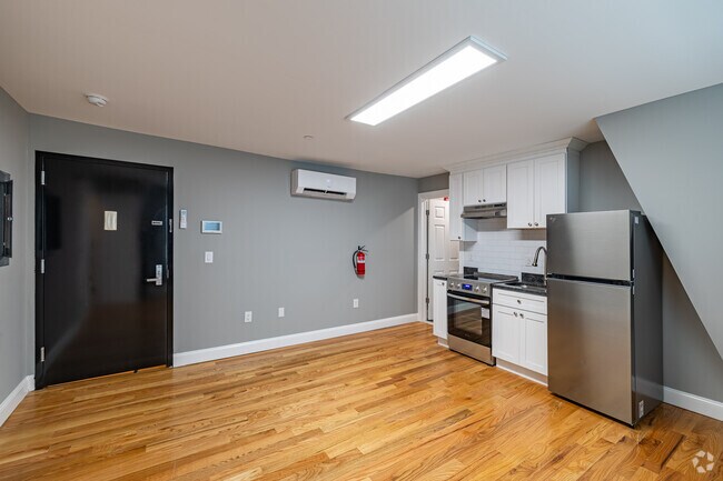 Estudio - 400 pies cuadrados - Unidad 3 - Cocina, sala de estar - 57 Peters Place