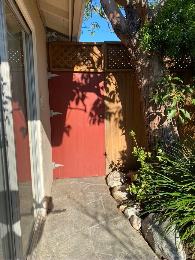 Secured gate, lighting, camera