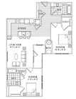 B7 floor plan New Village at Patchogue