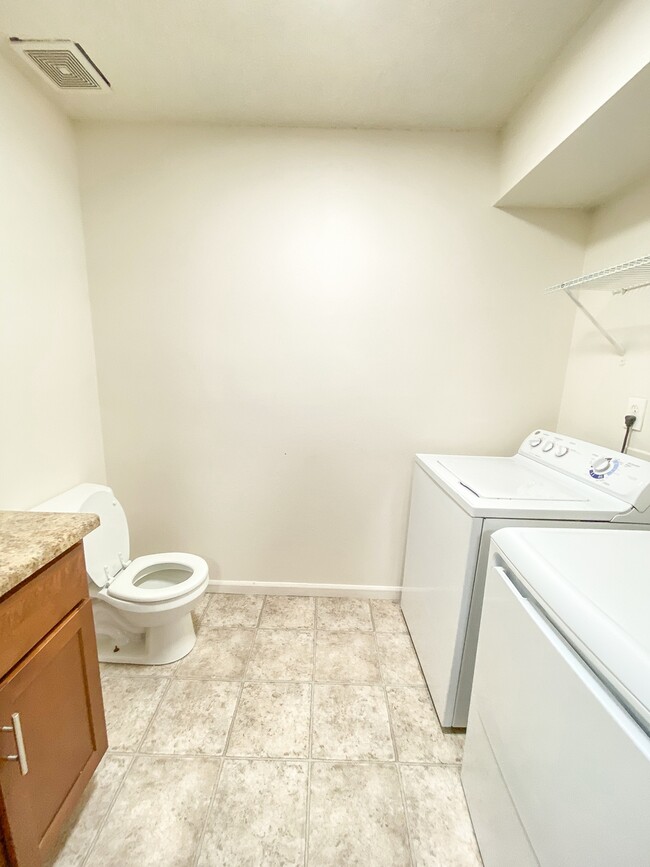 Half Bathroom & W/D Included