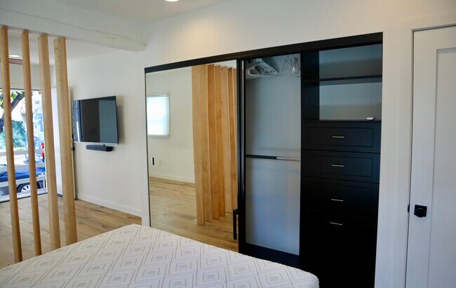 Bedroom Closet Sliders - 6742 De Longpre Ave