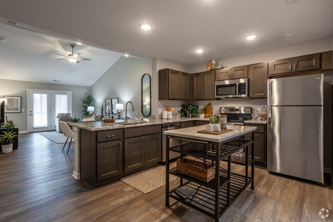 2BR, 2BA - 1,101SF - Isleworth III -Kitchen - The Residences at Ryan Creek