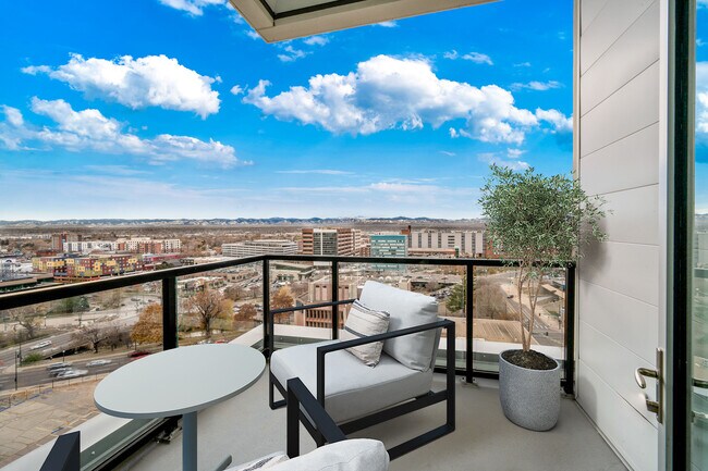 Apartment balcony views