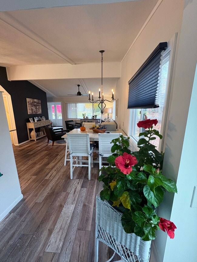 Dining open concept to Living Room - N2436 Shore View Dr