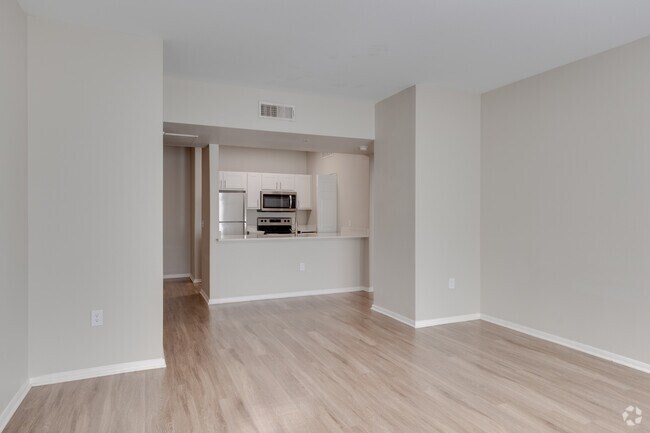 2BR, 2BA - 1,187SF - Living Room - Highlands at Spectrum