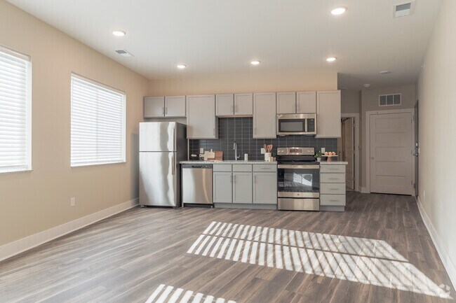 1BR, 1BA - 637SF