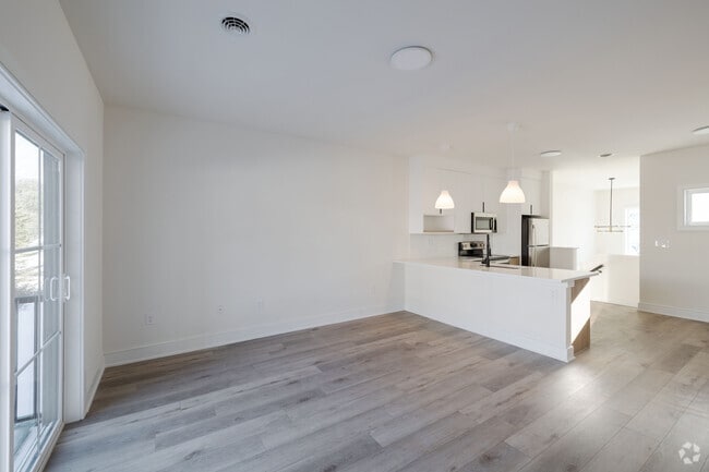 2 BR, 2 BA with garage Upstairs Unit