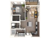 1 Bedroom | 1 Bath | 639 SF
