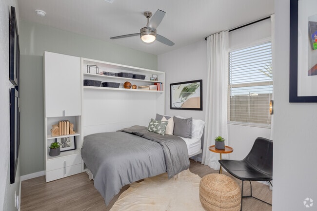 3BR, 2BA - 1,282SF - Bedroom